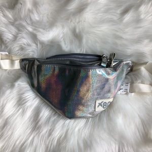 Silver fanny pack